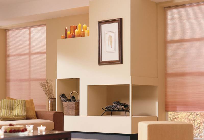 Stores Cellulaires Filtres de Lumiere sans Cordon a Cellule Double Avantage de 3/8 po